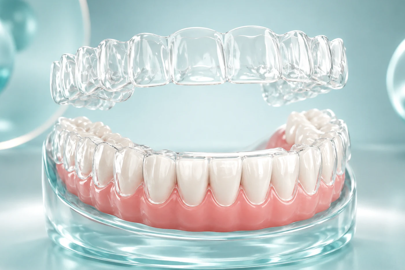Patient comparing Invisalign follow-up in Turkey and the UK with an orthodontist, including remote monitoring, in-person reviews and refinement planning.